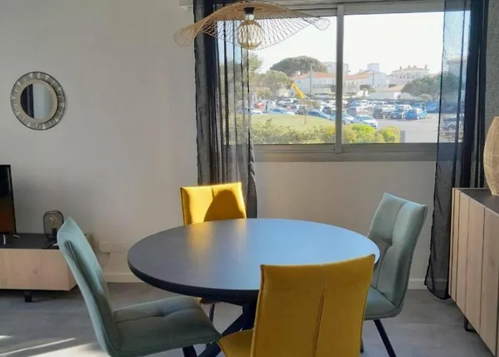 Neuf Lumineux Avec Balcon, Wi-fi, Au Pied De La Du Chay, - Fr-1-494-126 Royan